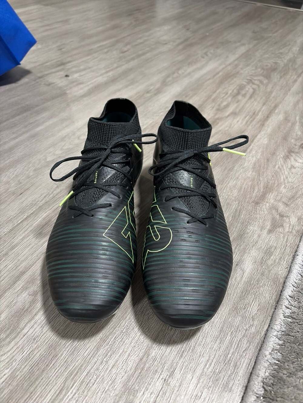 Puma Future Ultimate FG/AG Soccer Cleats Black Neon Green